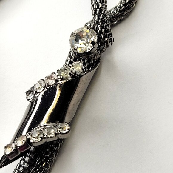 Black Hematite Long earrings - Picture 5 of 7